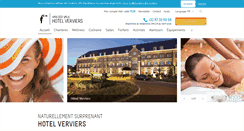 Desktop Screenshot of hotelverviers.be