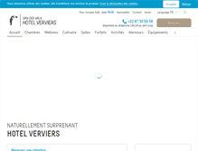 Tablet Screenshot of hotelverviers.be